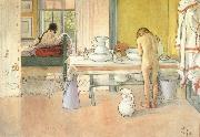 Carl Larsson Summer Morning oil painting on canvas